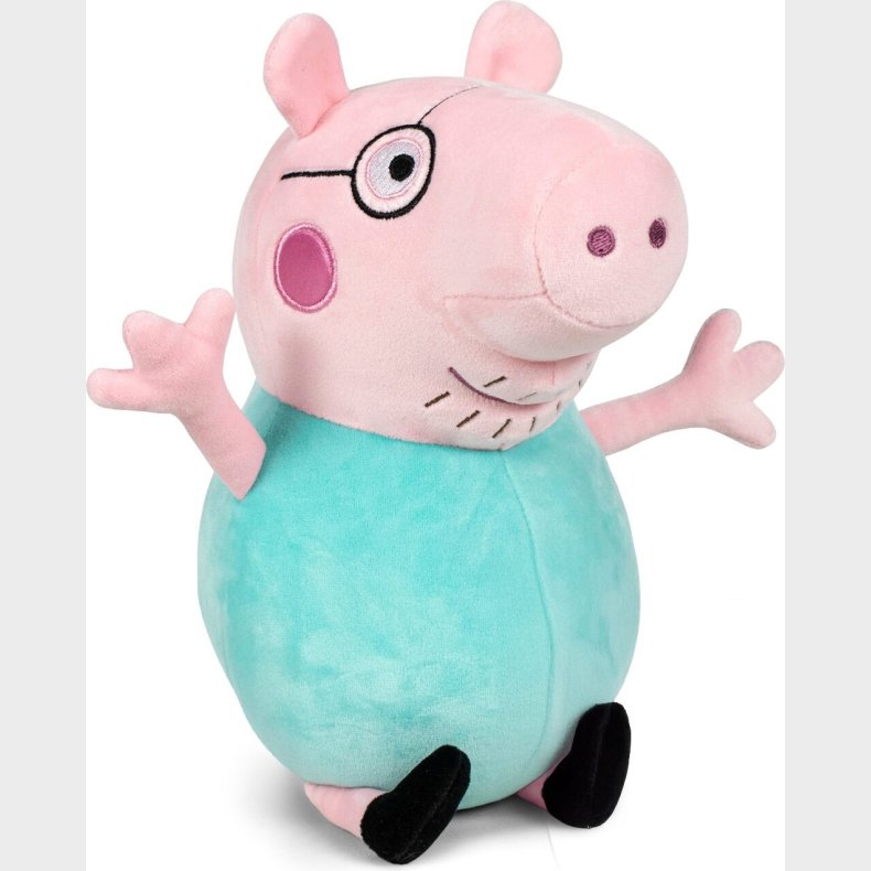 Peppa Pig - Plush 20 Cm - Daddy Pig