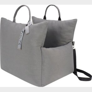 2-i-1 Bilsde Og Taske Til Hund - Peppy Buddies - 50x42 Cm