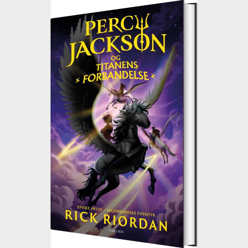 Percy Jackson 3 - Percy Jackson Og Titanens Forbandelse - Rick Riordan - Bog