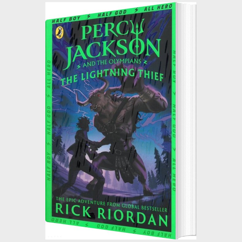 Percy Jackson And The Lightning Thief - Rick Riordan - English Book