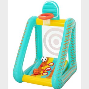 Perfect Aim 3-i-1 Oppusteligt Havespil 127 x 109 x 178 cm