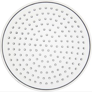 Perleplade - Lille Rund - Medium -  8,5 Cm - Klar