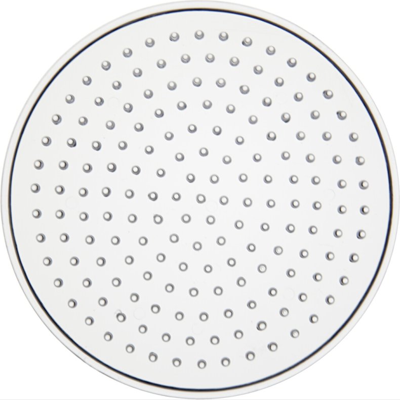 Perleplade - Lille Rund - Medium -  8,5 Cm - Klar