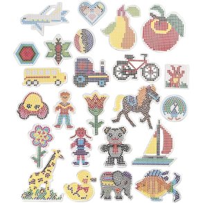 Creativ Company | Perleplader midi, Mix - 24 stk