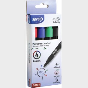 Permanente Tusser - 4 Farver