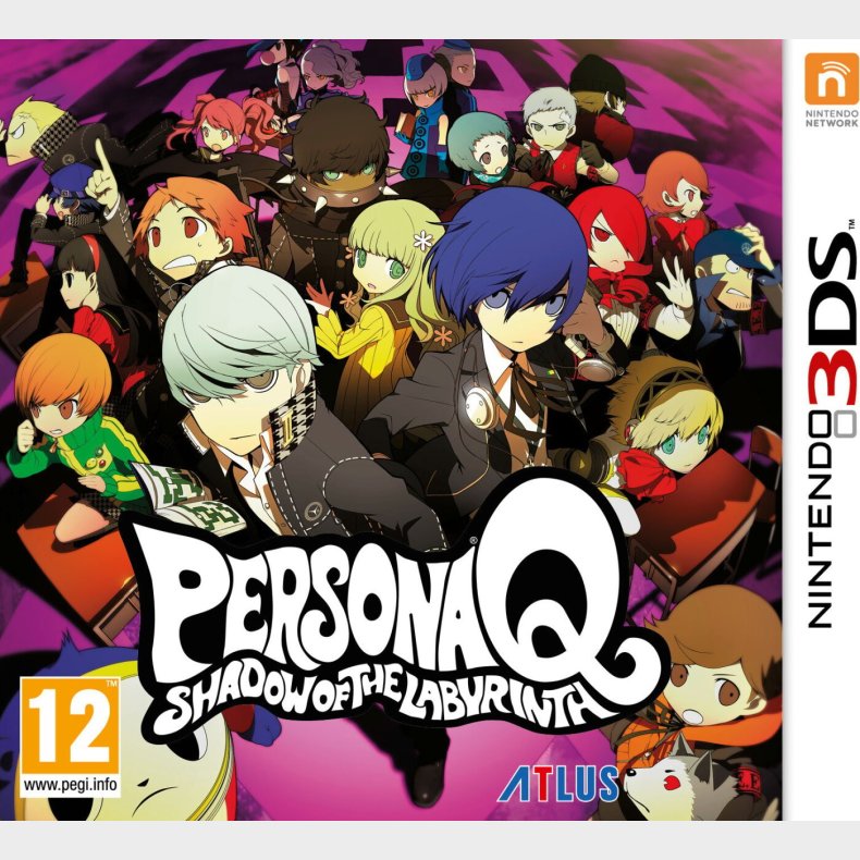 Persona Q: Shadow Of The Labyrinth - Nintendo 3DS