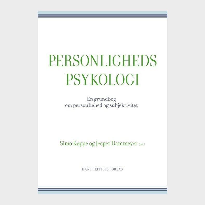 Personlighedspsykologi - Judy Gammelgaard - Bog