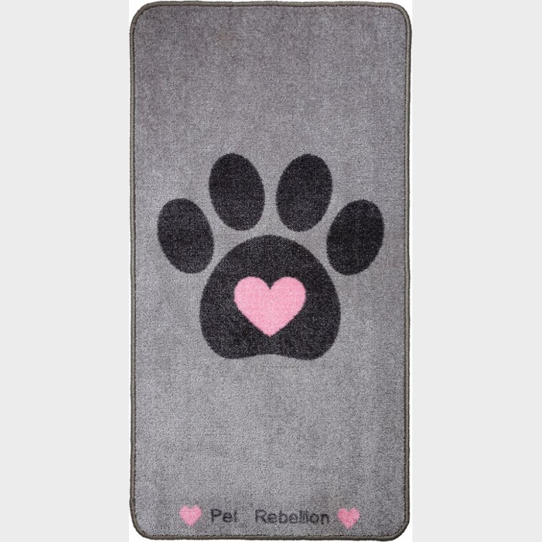 Hundem�tte - Pote Med Hjerte - 57 X 110 Cm - Pet Rebellion