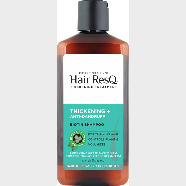 Petal Fresh - Hair Resq Thickening Anti-dandruff Shampoo - 355 Ml.