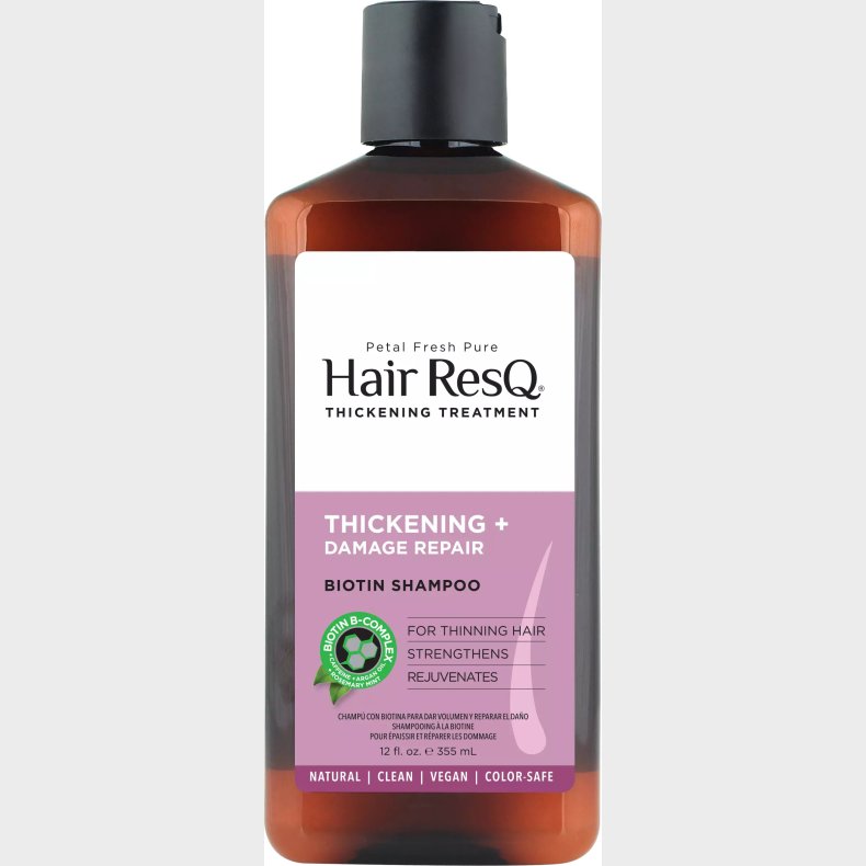 Petal Fresh - Hair Resq Thickening + Damage Repair Shampoo - 355 Ml.