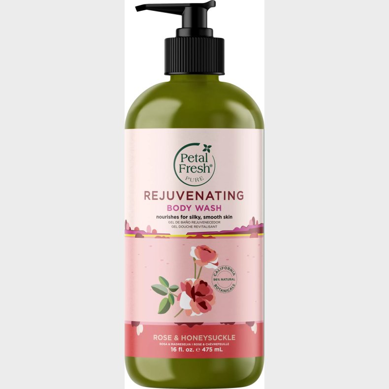 Petal Fresh - Pure Rose & Honeysuckle Body Wash 475 Ml
