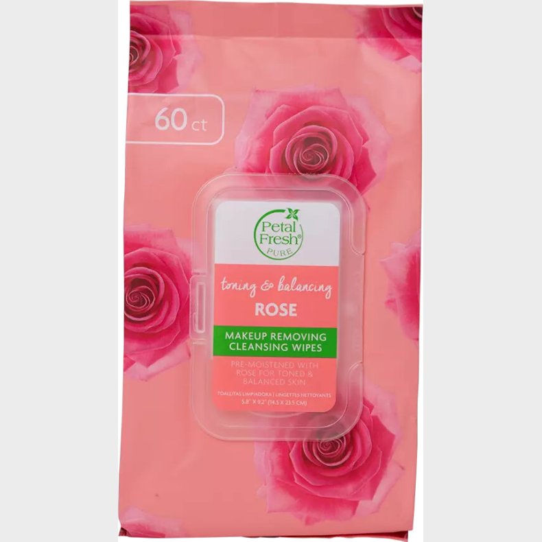 Petal Fresh - Pure Rose Makeup Removing Wipes