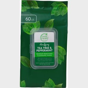 Petal Fresh - Pure Tea Tree & Peppermint Makeup Removing Wipes