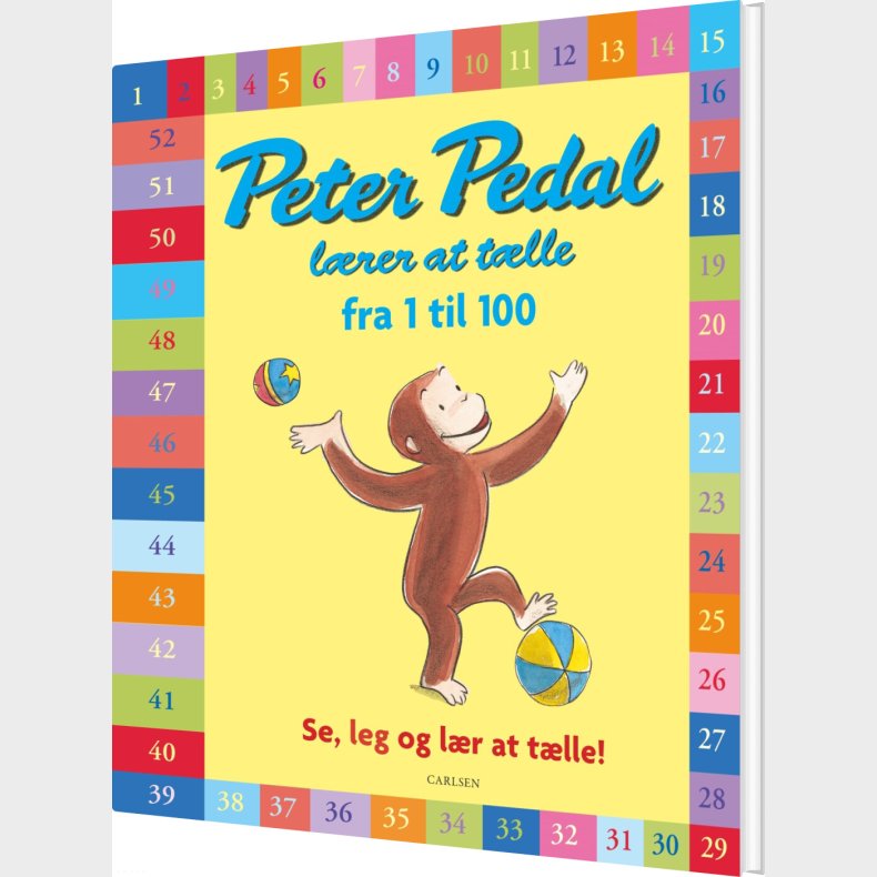 Peter Pedal L�rer At T�lle Fra 1 Til 100 - H. A. Rey - Bog