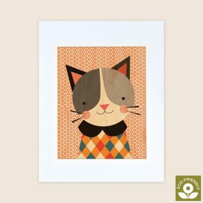 Petit Collage - Stort Print P Tr - Kat