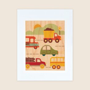 Petit Collage - Stort Print P Tr - P Land