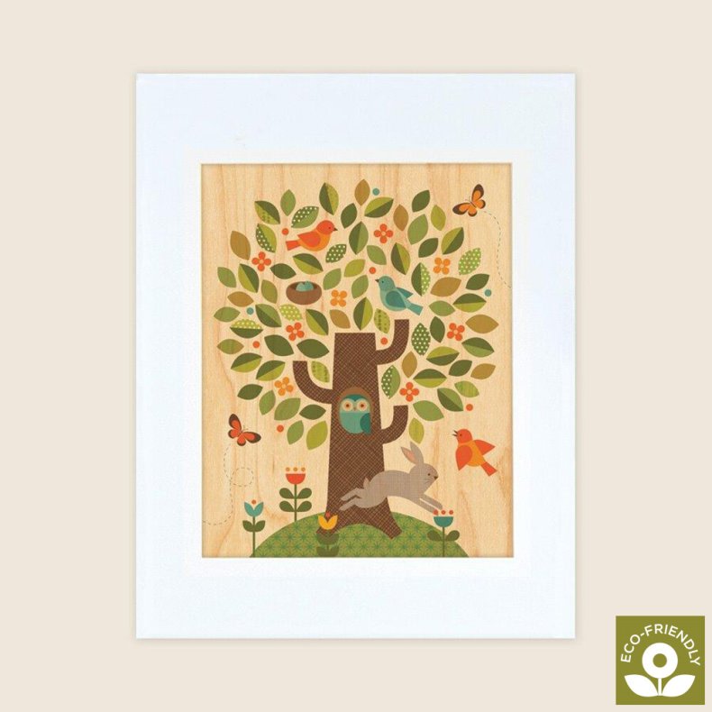 Petit Collage - Stort Print P Tr - Tr