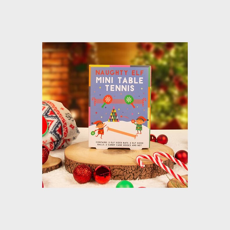 Mini Bordtennis Spil - Juleudgave