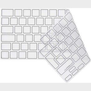 Philbert - Keyboard Cover - Transparent For Europe - Macbook Pro 14/16 M1-m2 2022-2023 And Macbook Air 13,6..