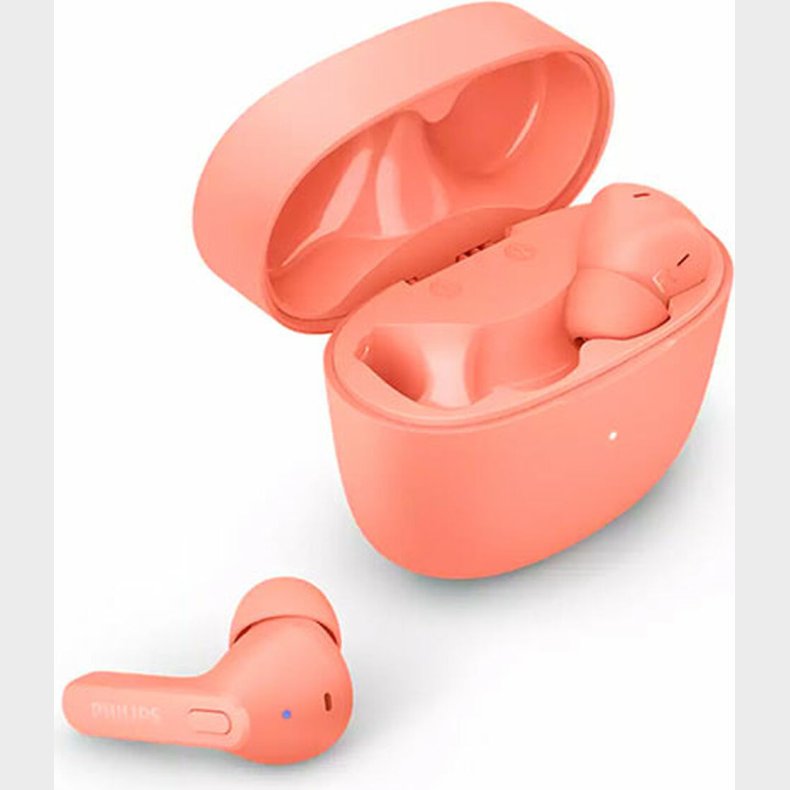 Philips - True Tr�dl�se H�retelefoner - Pink - Tat2206pk