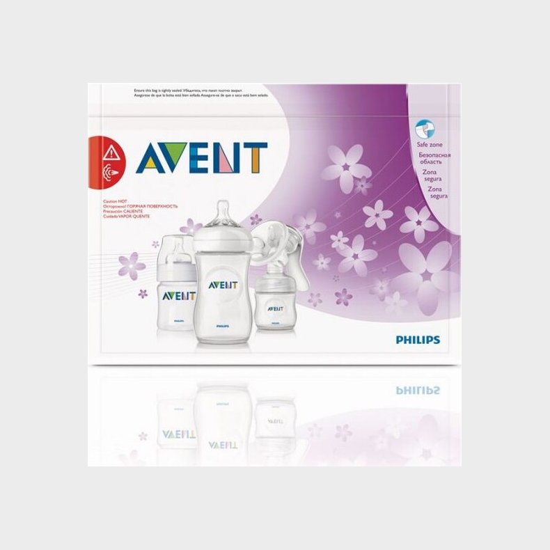 Philips Avent - Steriliseringsposer Til Mikroovn - 5-pak