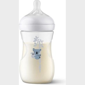 Philips Avent - Sutteflaske, 1 Flaske, 260 Ml, Sut Med Medium Gennemlb, 3-6 M