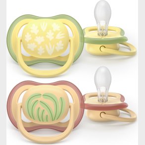 Philips Avent - Ultra Air Soother, 0-6 M,  Gul/orange