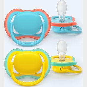 Philips Avent - Ultra Air Soother, +18 M, Gul/bl