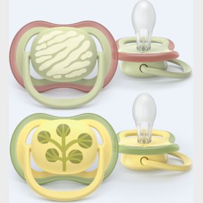 Philips Avent - Ultra Air Soother, +18 M, Lysegrn/gul