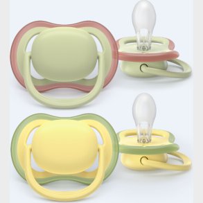 Philips Avent - Ultra Air Soother, +18 M, Lysegrn/gul