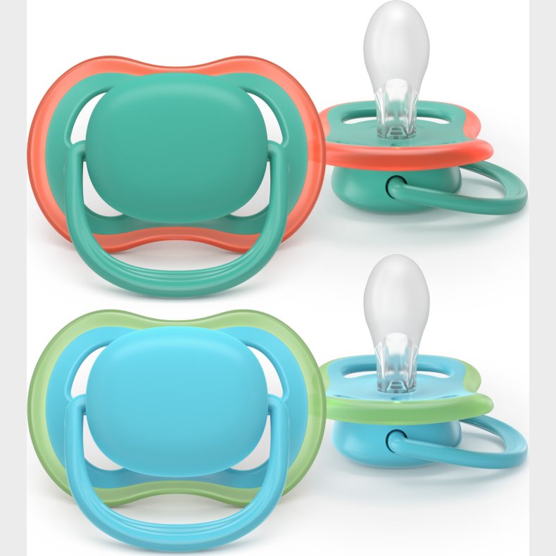 Philips Avent - Ultra Air Soother, 6-18 M, Grn/bl