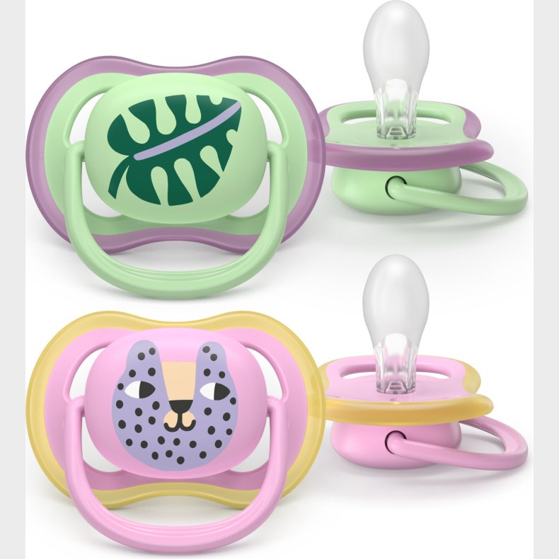 Philips Avent - Ultra Air Soother, 6-18 M, Grn/lyserd