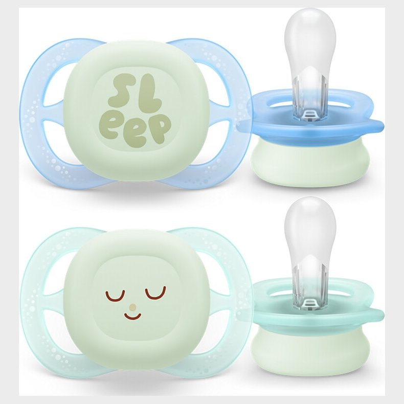 Philips Avent - Ultra Start, 0-2 M, Nighttime, Lysegrn/lysebl