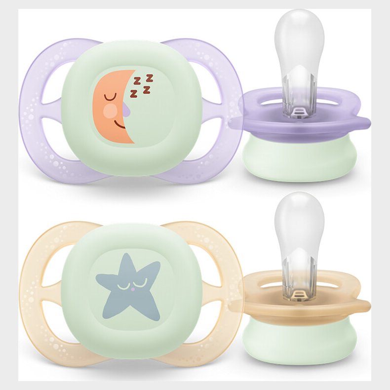 Philips Avent - Ultra Start, 0-2m, Nighttime,   Light Pink/ Light Yellow