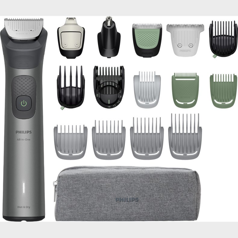 Philips - Multigroom Series 7000 - Inkl. 17 Stk. Tilbeh�r