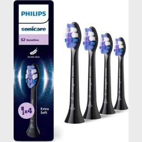 Philips - Sensitive - Sort - 4 Stk