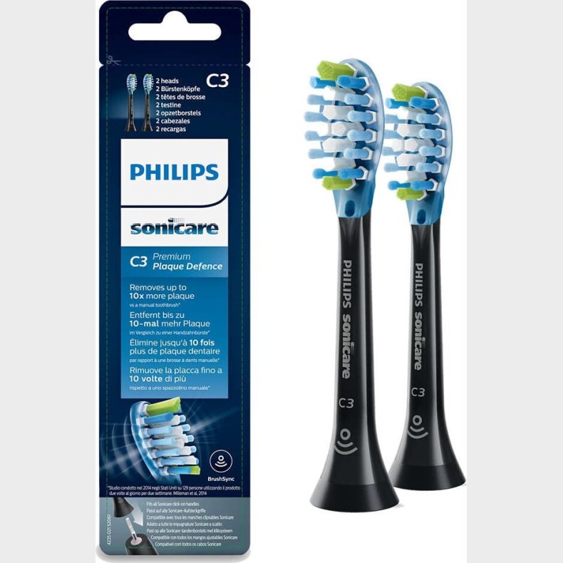 Philips - Sonicare C3 Premium Tandb�rstehoveder - 2-pak - Hx9042/33