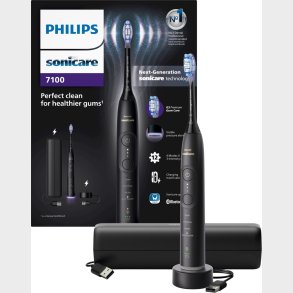 Philips - Sonicare Series 7100 Elektrisk Tandbrste - Sort - Hx7421/01
