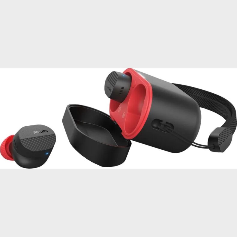 Philips - In-ear Trdlse Sports Hretelefoner - Sort - Taa5508