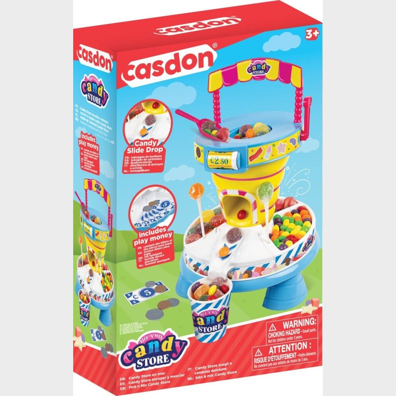 Slikbutik Leget�j Ekskl. Slik - Casdon - Pick & Mix Candy Store