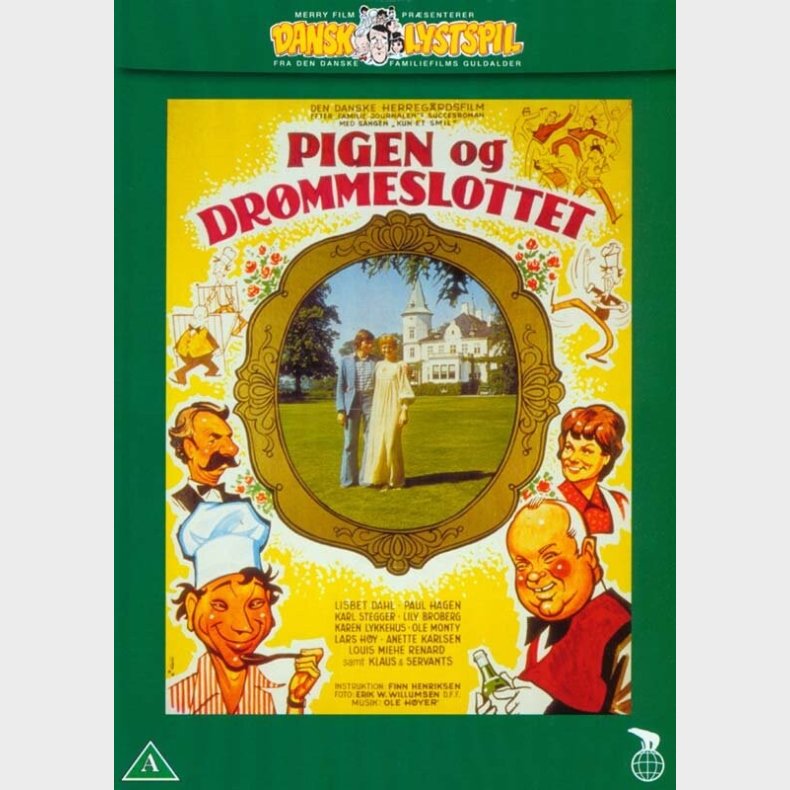 Pigen Og Drmmeslottet - DVD - Film