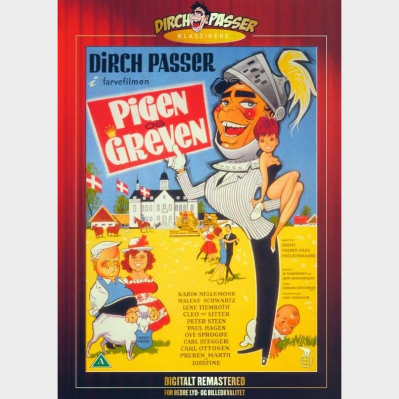 Pigen Og Greven - DVD - Film