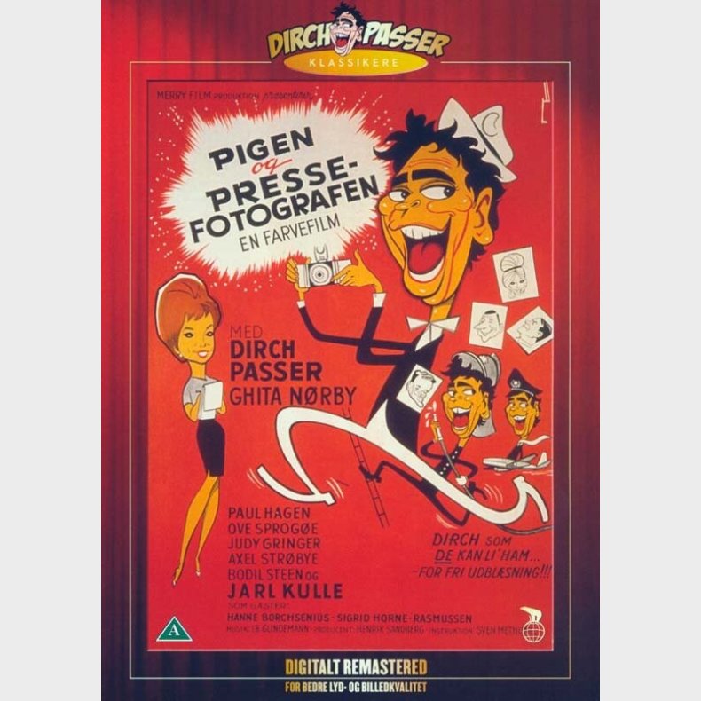 Pigen Og Pressefotografen - DVD - Film