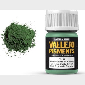 Vallejo - Pigments - Chrome Oxide Green - 35 Ml - 73112