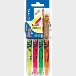 Pilot - Frixion Highlighter Pens Light Se2go Basic (4 Farver)