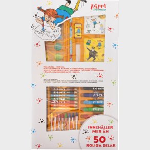 Pippi Og Hr Nilson - Artcase Med 52 Enheder