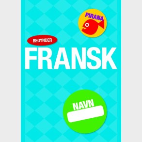 Pirana | Pirana tr�ningsh�fte - Fransk: Begynder + Let�vet A