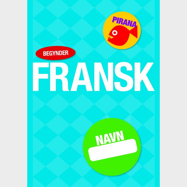 Pirana | Pirana tr�ningsh�fte - Fransk: Begynder + Let�vet A