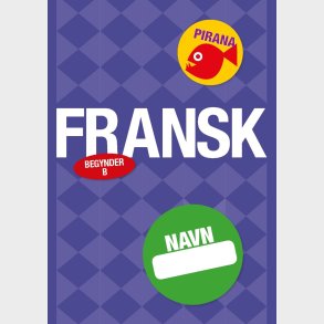 Pirana | Pirana tr�ningsh�fte - Fransk: Begynder + Let�vet B