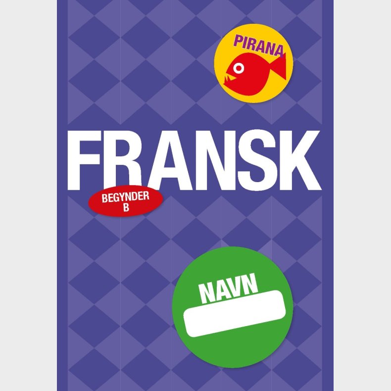 Pirana | Pirana tr�ningsh�fte - Fransk: Begynder + Let�vet B